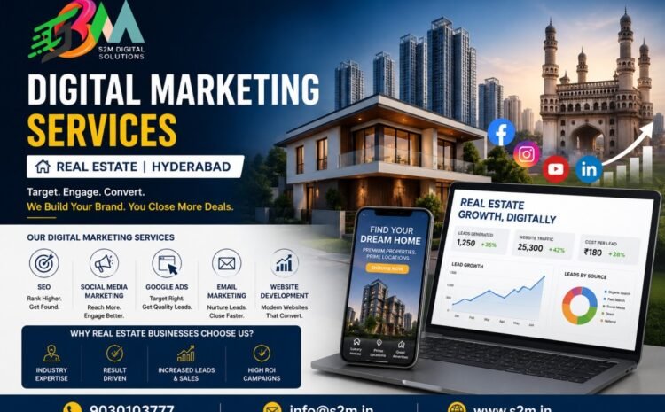 Digital Marketing Services for Real Estate in Hyderabad Generate More Leads