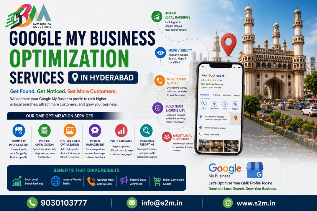 Google My Business Optimization Services in Hyderabad